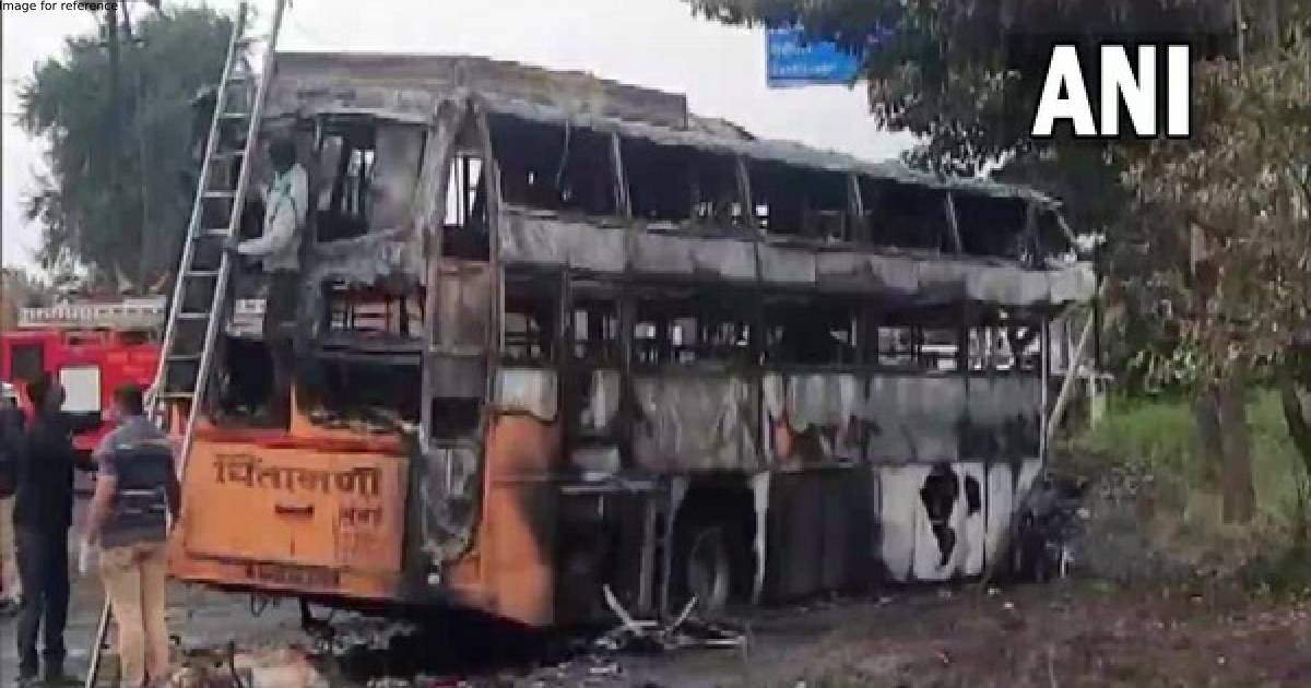 11 dead after bus hits truck, catches fire in Nashik; PM, Maharashtra CM announce ex-gratia